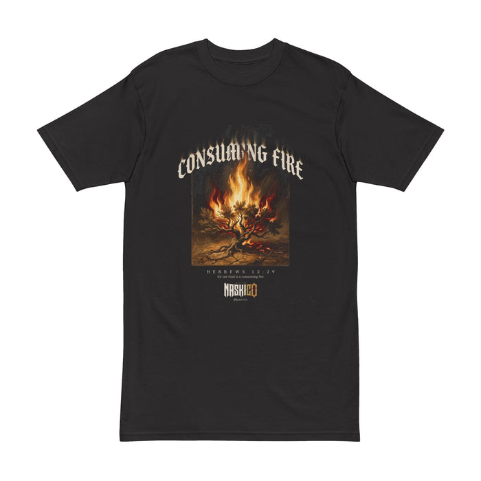 Consuming Fire · Front-Print Heavyweight Tee