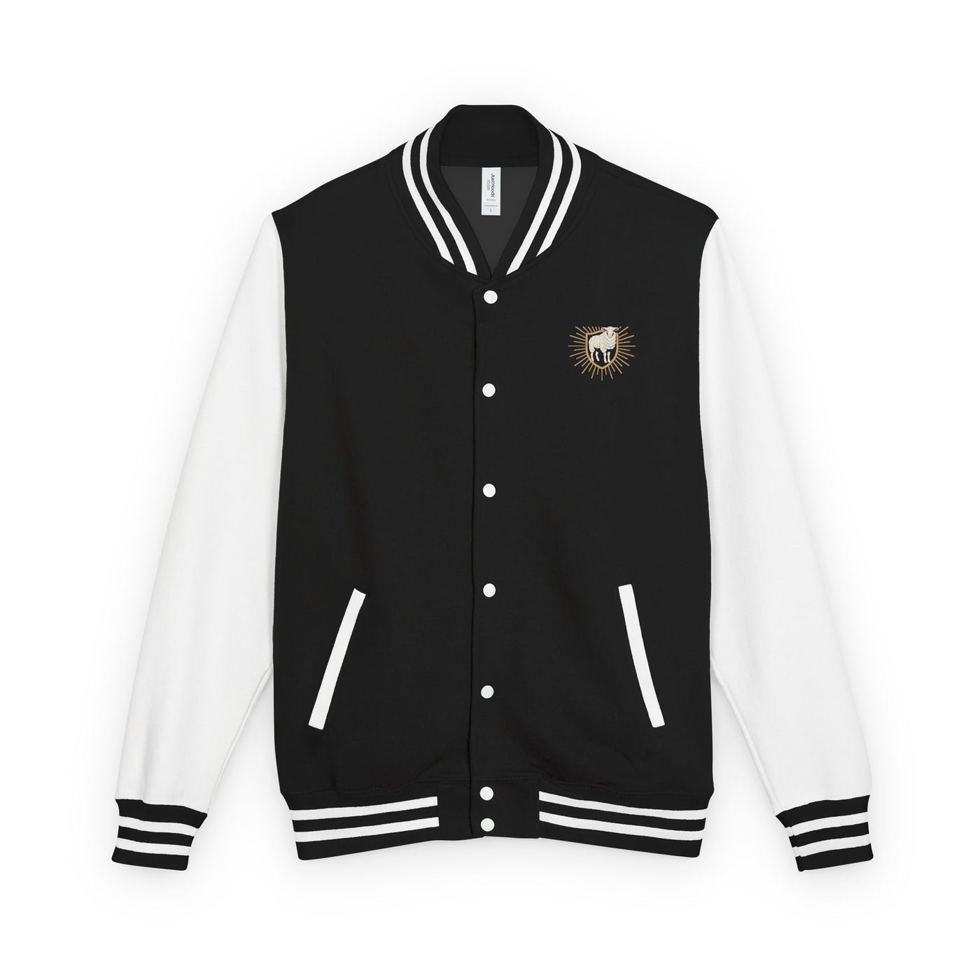More Than Conquerors Varsity Letterman tee, NaskiCo Christian streetwear