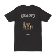 Alpha & Omega · Front-Print Heavyweight Tee