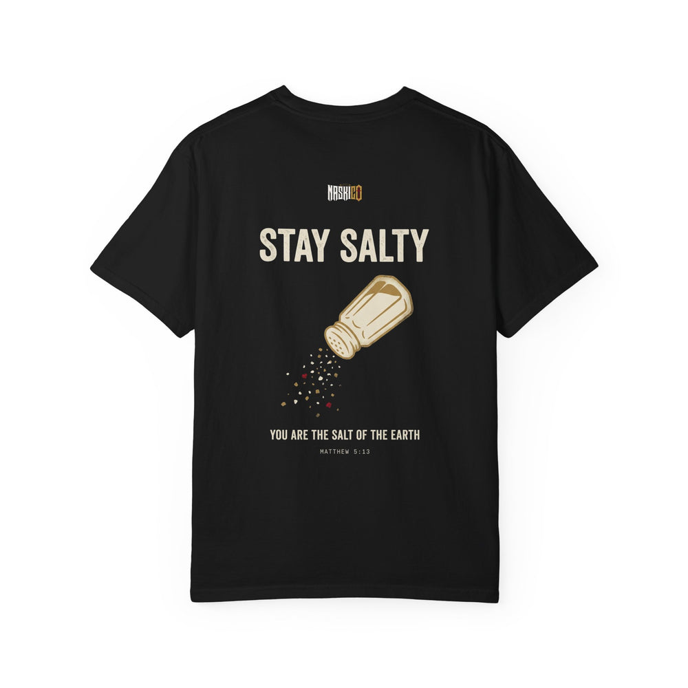 Stay Salty back print detail