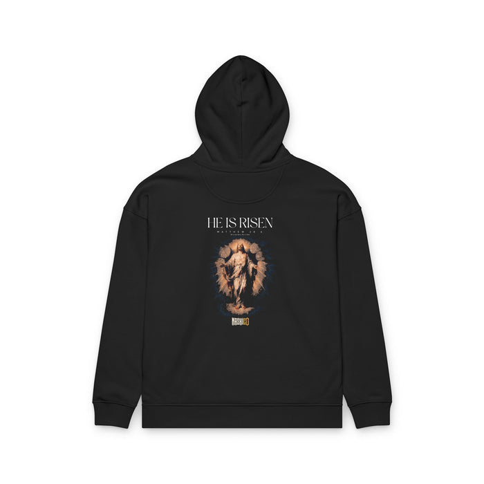 He Is Risen · Relaxed Hoodie view 3