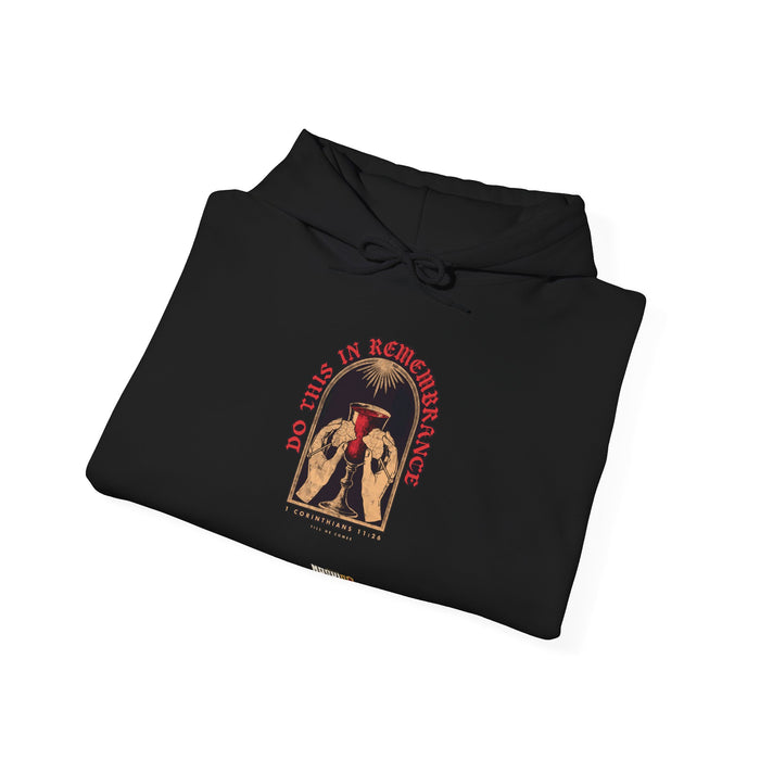 Do This In Remembrance · Front-Print Heavy Blend Hoodie view 4