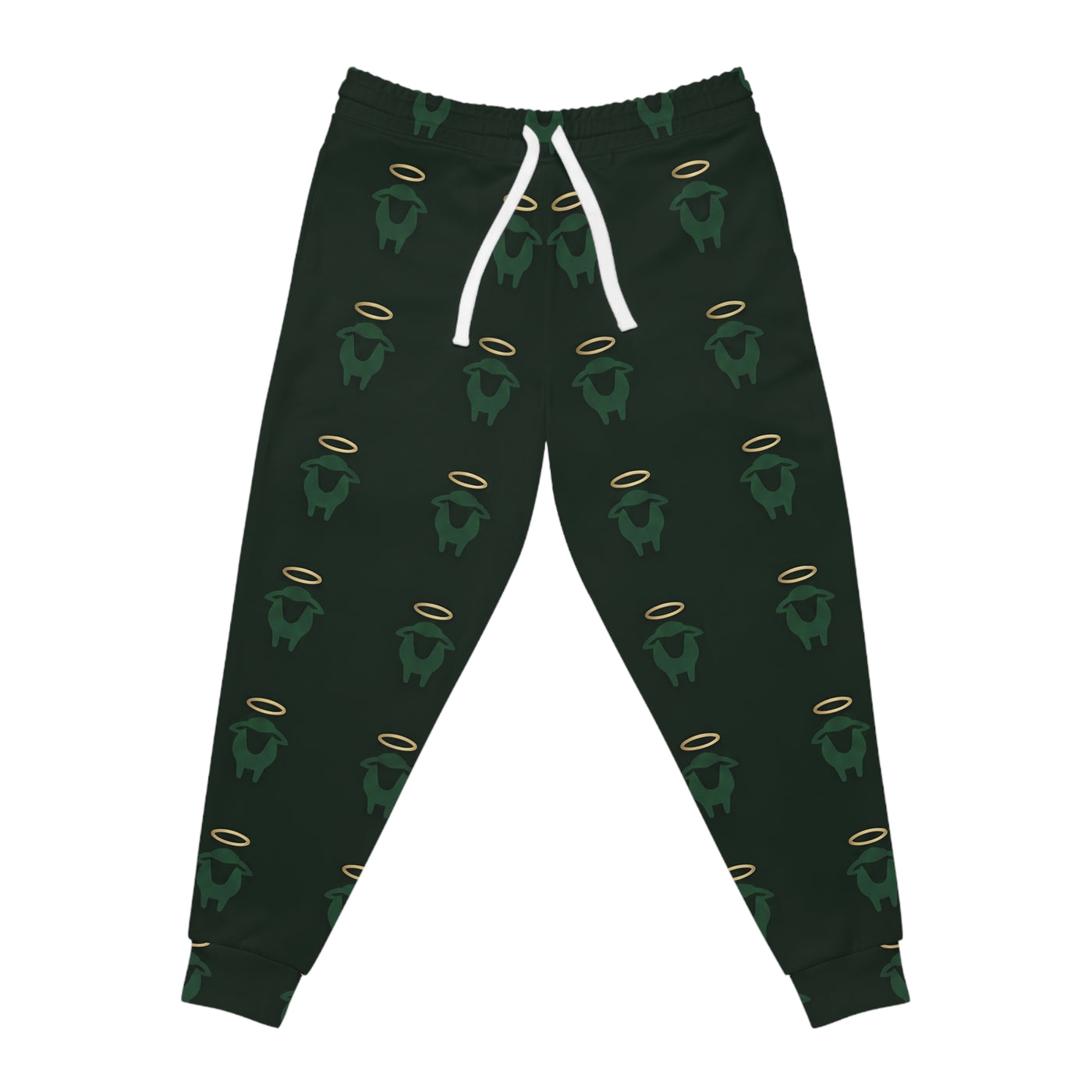 NaskiCo — Monogram Joggers Green (Most High) tee, NaskiCo Christian streetwear