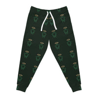 NaskiCo — Monogram Joggers Green (Most High) tee view 1