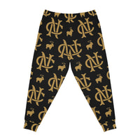 NaskiCo — Monogram Joggers Black (Most High) tee view 2