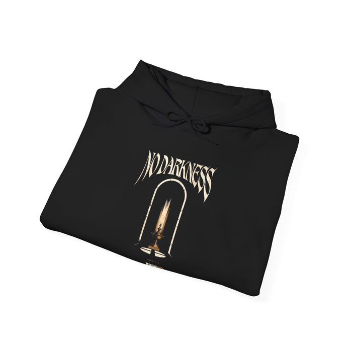 No Darkness · Front-Print Heavy Blend Hoodie view 4