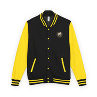 More Than Conquerors Varsity Letterman tee view 3