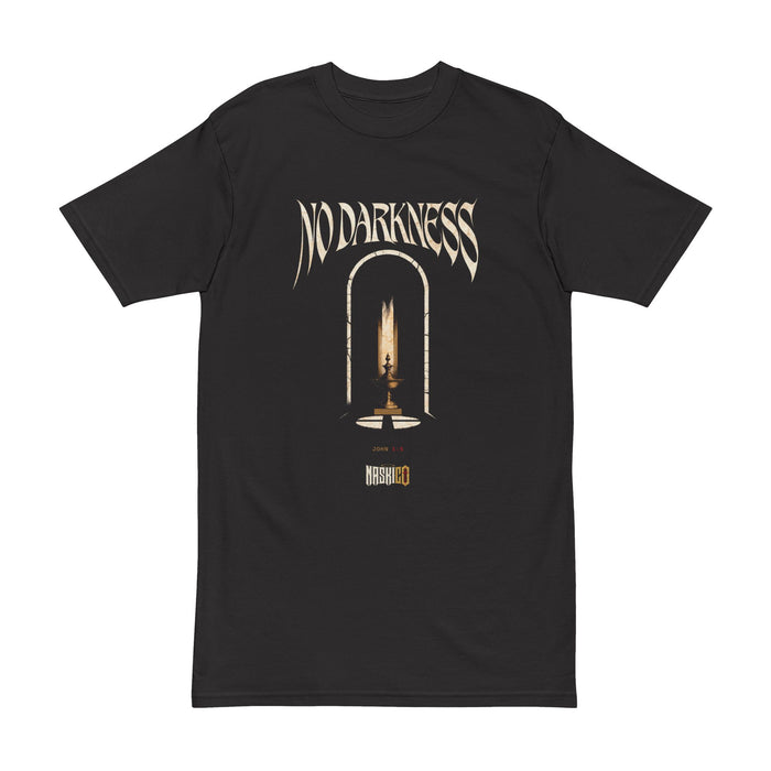 No Darkness · Front-Print Heavyweight Tee