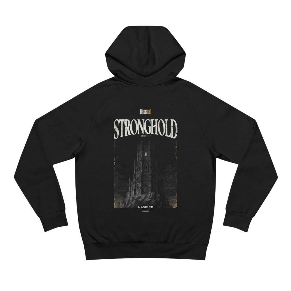 Stronghold back print detail