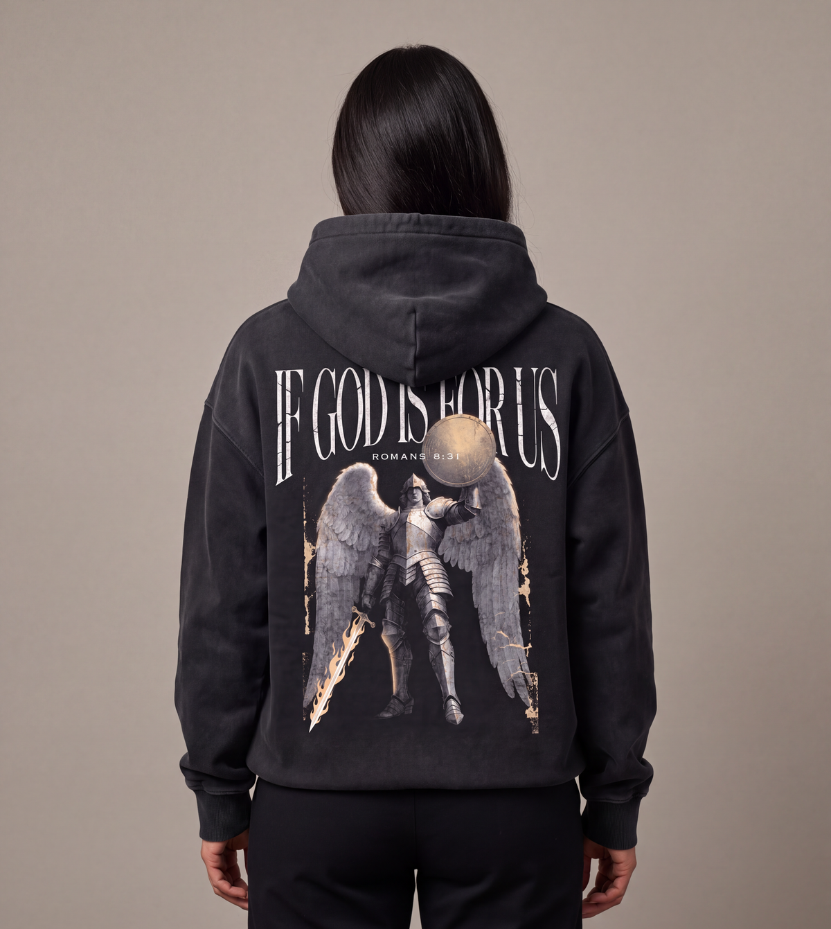 If God Is For Us hoodie, NaskiCo Christian streetwear