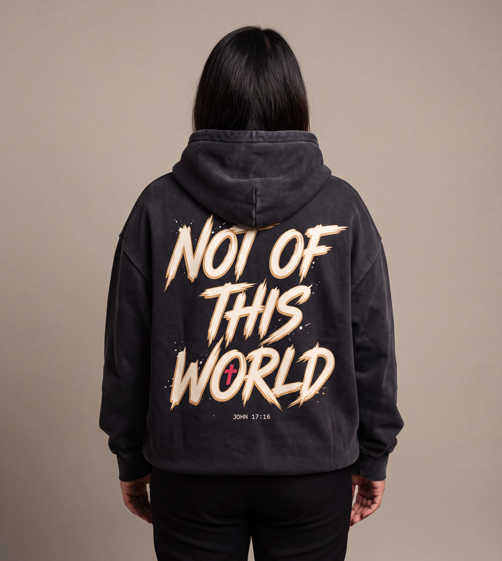 Not Of This World back print detail