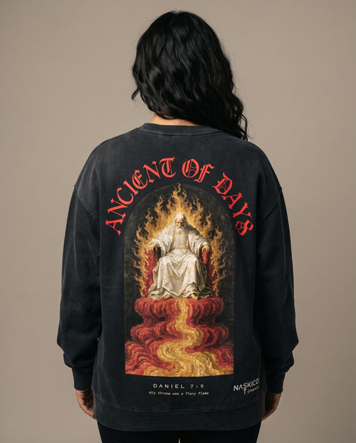 Ancient Of Days Crewneck worn