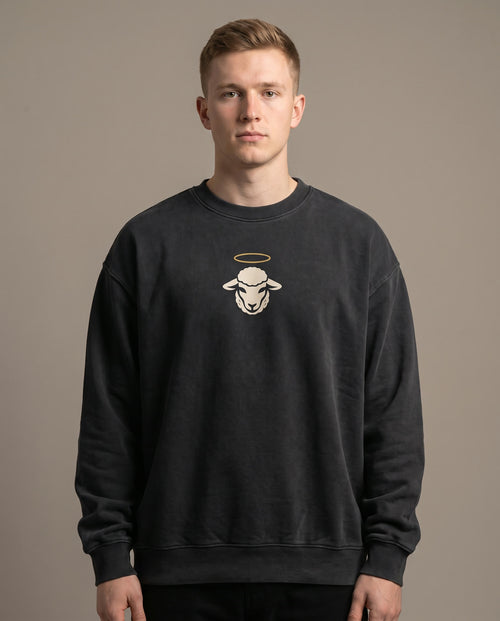 Faithful & True Crewneck back print — NaskiCo Christian streetwear