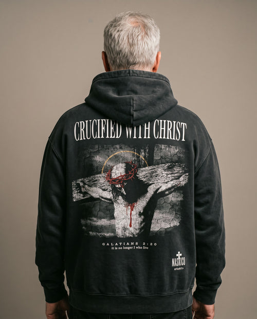 Crucified With Christ Hoodie worn