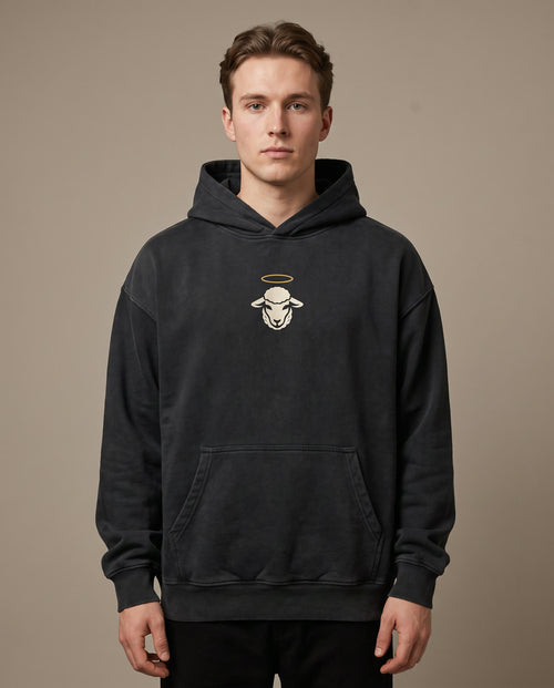 Faithful & True Hoodie back print — NaskiCo Christian streetwear