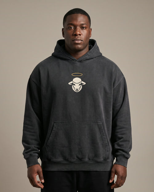 Fight The Good Fight Hoodie back print — NaskiCo Christian streetwear