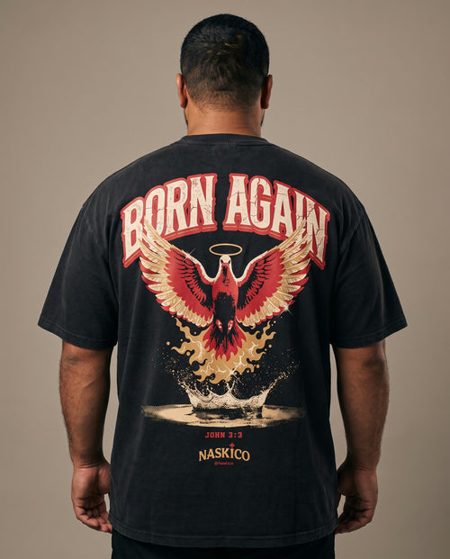 Born Again Heavyweight Tee worn