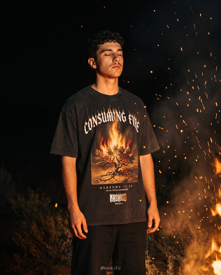 Consuming Fire worn