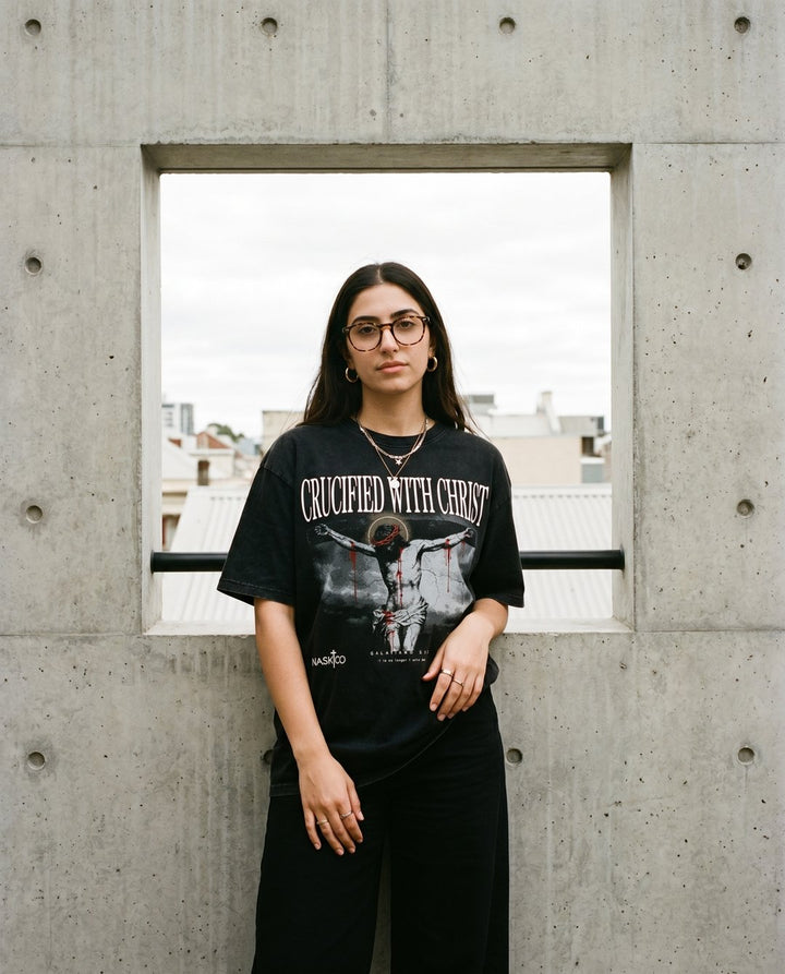 Crucified With Christ worn