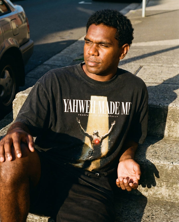 Yahweh Made Me worn